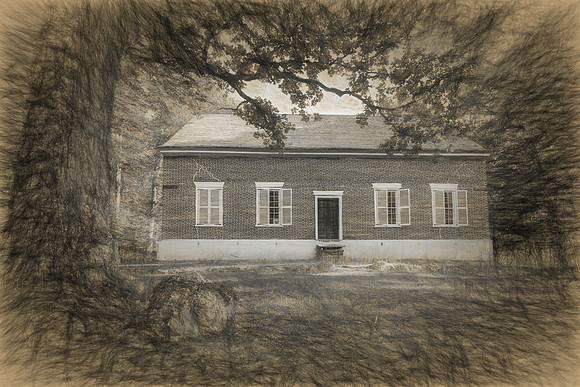 Kiokee Baptist Church - Appling, GA (back)